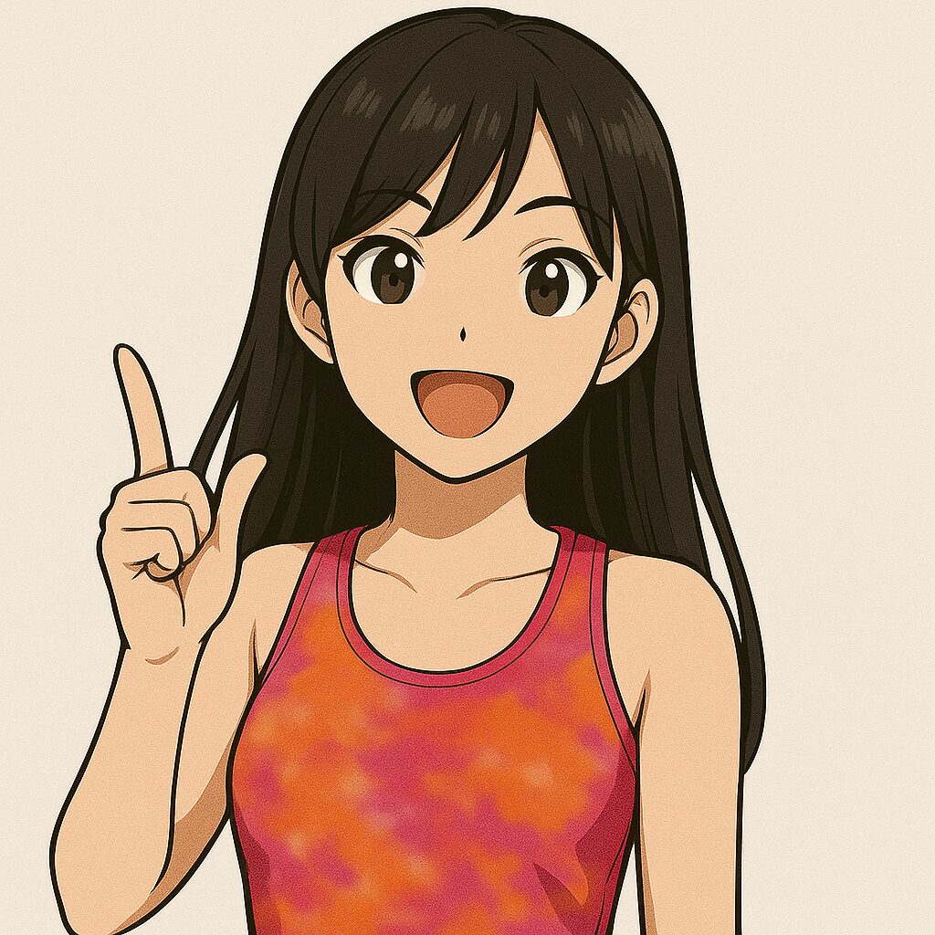 華恋のコメントイラスト