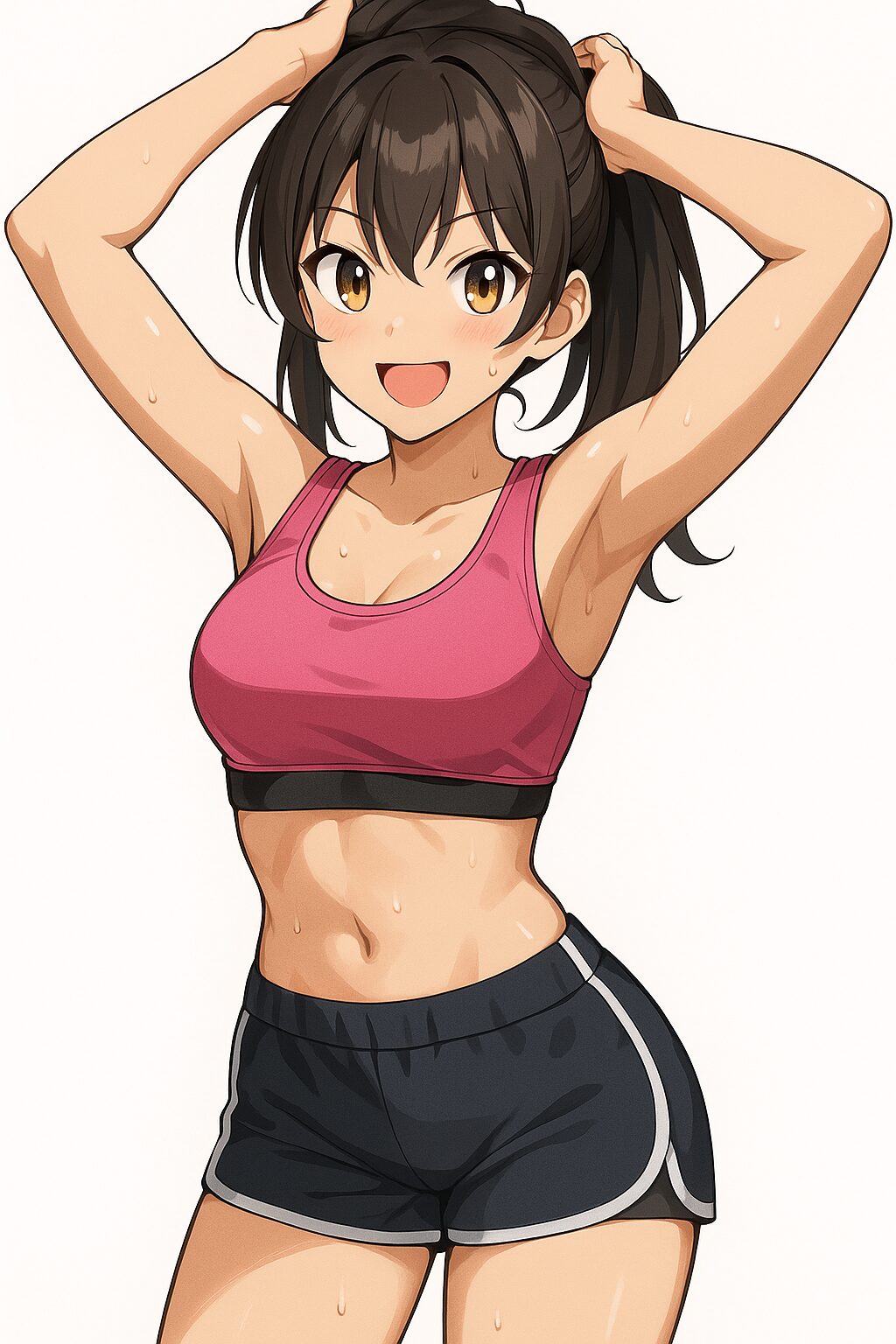 華恋のコメントイラスト、スポーティ