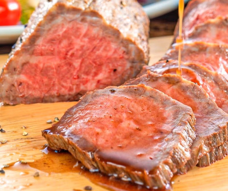 廣岡精肉店のローストビーフ